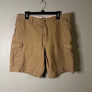 Mens Beige George Cargo Shorts 36 lots of pockets outdoors stylish classic